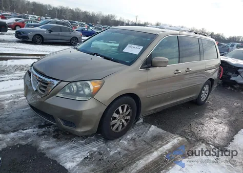 2010 Honda Odyssey Ex из США, поврежденный, VIN 5FNRL3H47AB103250
